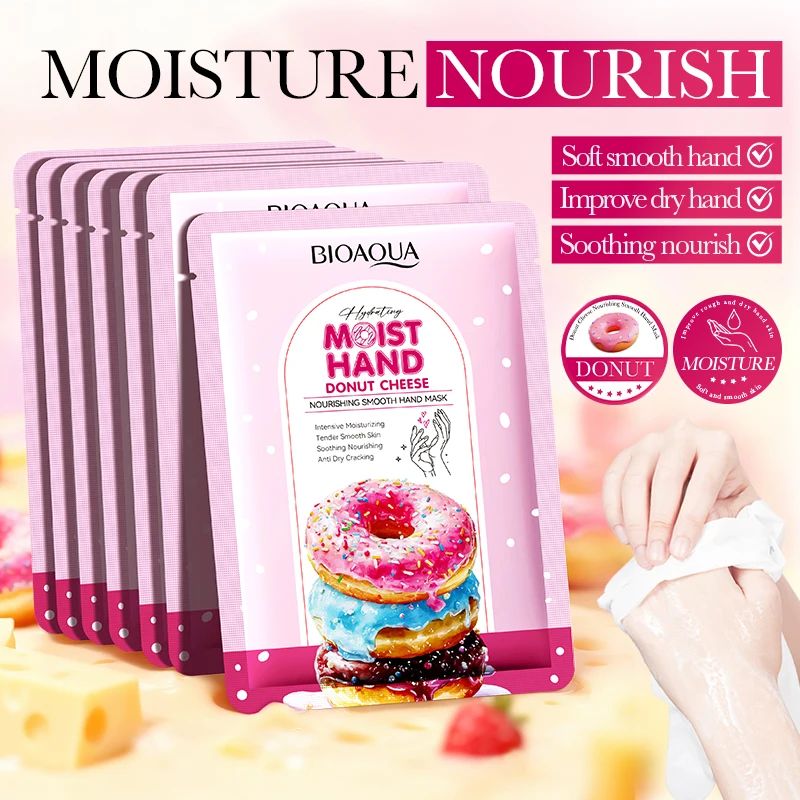 5 Pairs BIOAQUA Hand Masks – Moisturizing, Whitening & Anti-Aging Gloves-Hand Mask-Blushia