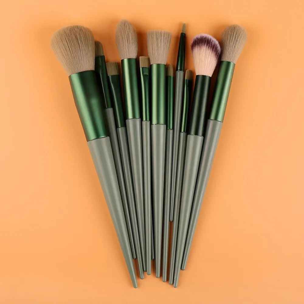 13-Piece Makeup Brush Set – Eyeshadow, Foundation & Blending Brushes for Women-Makeup Brushes-Blushia