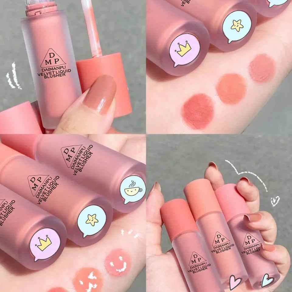 Long-Lasting Liquid Blush – Waterproof Glow Face Tint-Blush-Blushia