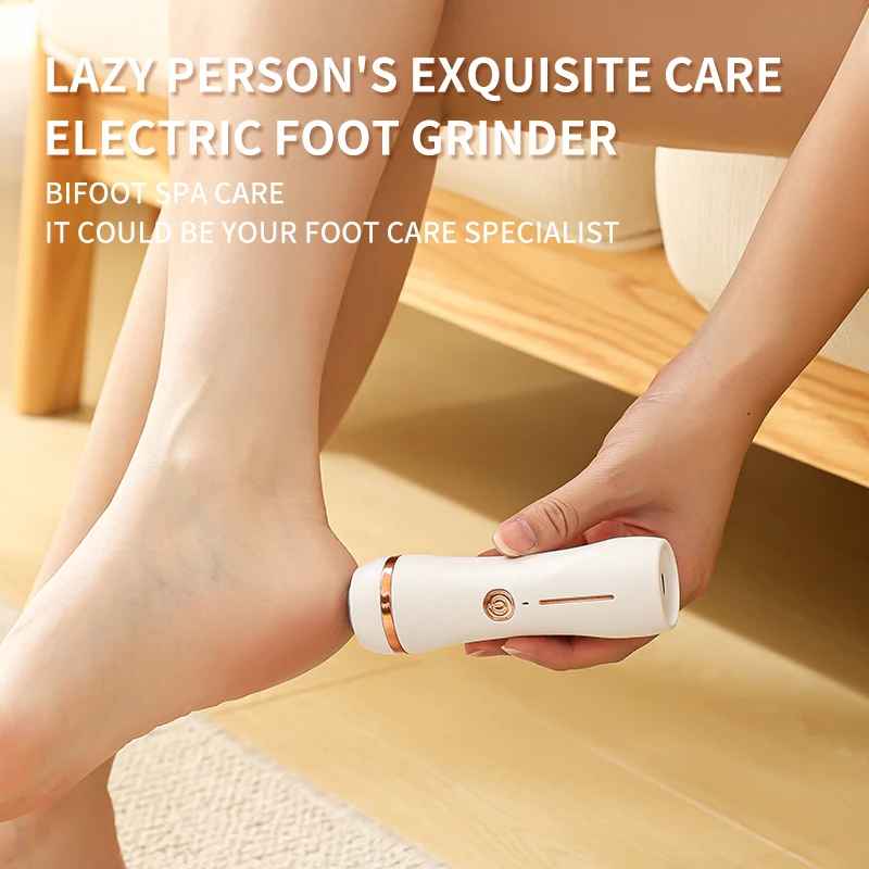 Foot Callus Remover Grinder, Automatic Pedicure Dead Skin Remover for Smooth Feet-Foot Callus Remover-Blushia