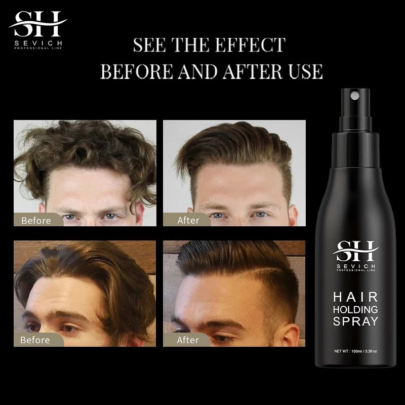 100ml SEVICH Hair Fiber Styling Hair Holding Spray New Style Hair Spray Thickening Mist for Men and Women-Hair Styling-Blushia