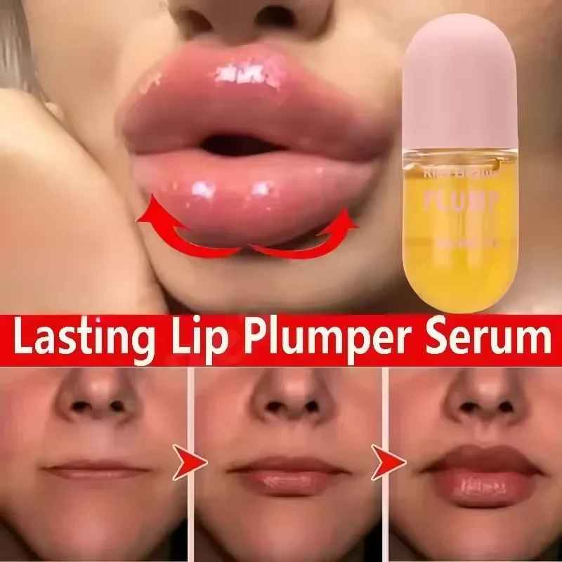 Long-Lasting Lip Plumper Oil – Instant Volumising Collagen Lip Gloss-Lip Oil-Blushia