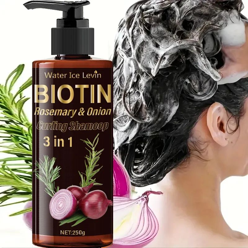 Onion Rosemary Biotin Hair Shampoo & Conditioner – Moisturizing, Smooth & Volumizing Hair Care-Shampoo & Conditioner-Blushia