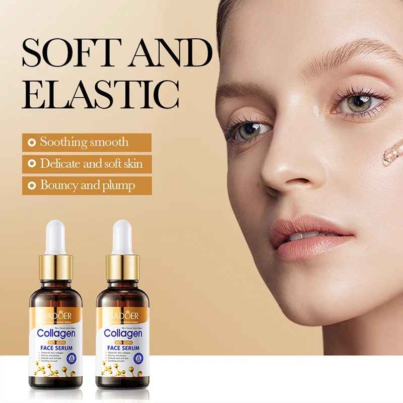 SADOER Collagen Face Serum – Anti-Aging, Moisturizing & Nourishing Facial Essence-Face Serum-Blushia