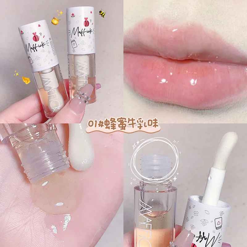 Jelly Lip Tint Gloss – Moisturising Korean Lip Ink Balm with Shine-Lip Gloss-Blushia