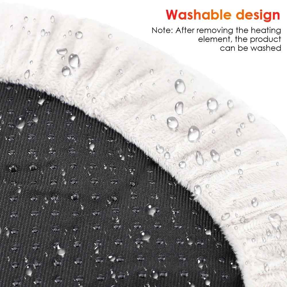 Electric Foot Warmer – Soft Velvet Heating Pad for Winter Home Use-Foot Heater for Relaxation-Blushia