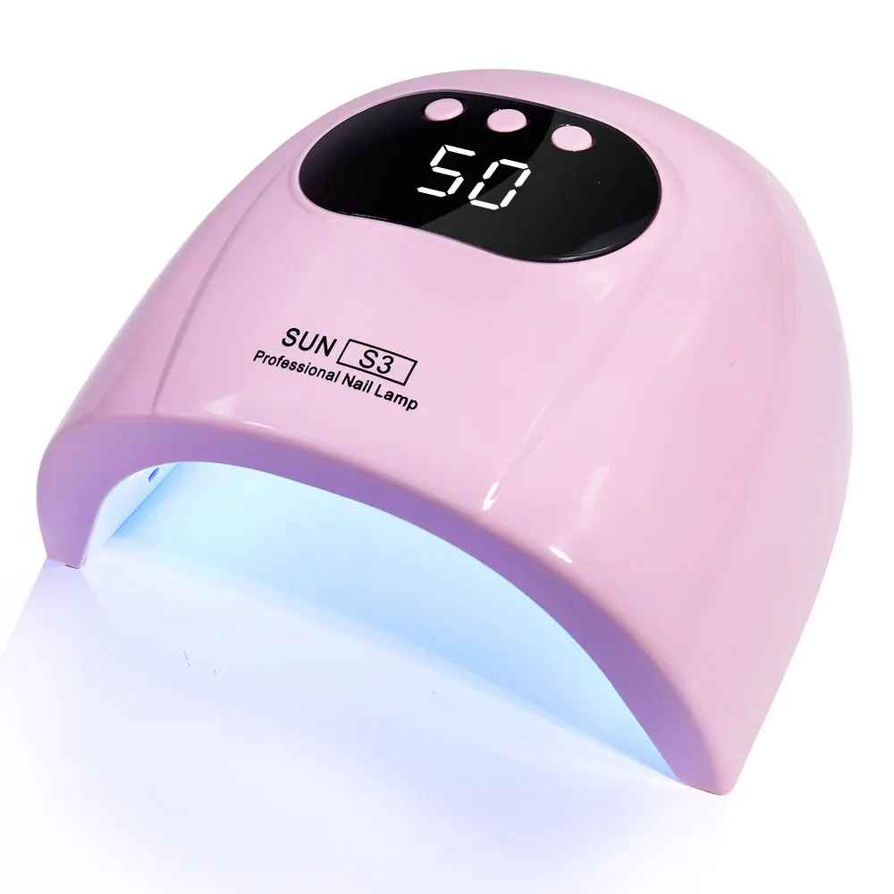 UV LED Nail Lamp for Gel Polish – Professional Gel Nail Dryer with LED Display & Sensor-Hand & Foot Accessories-Blushia