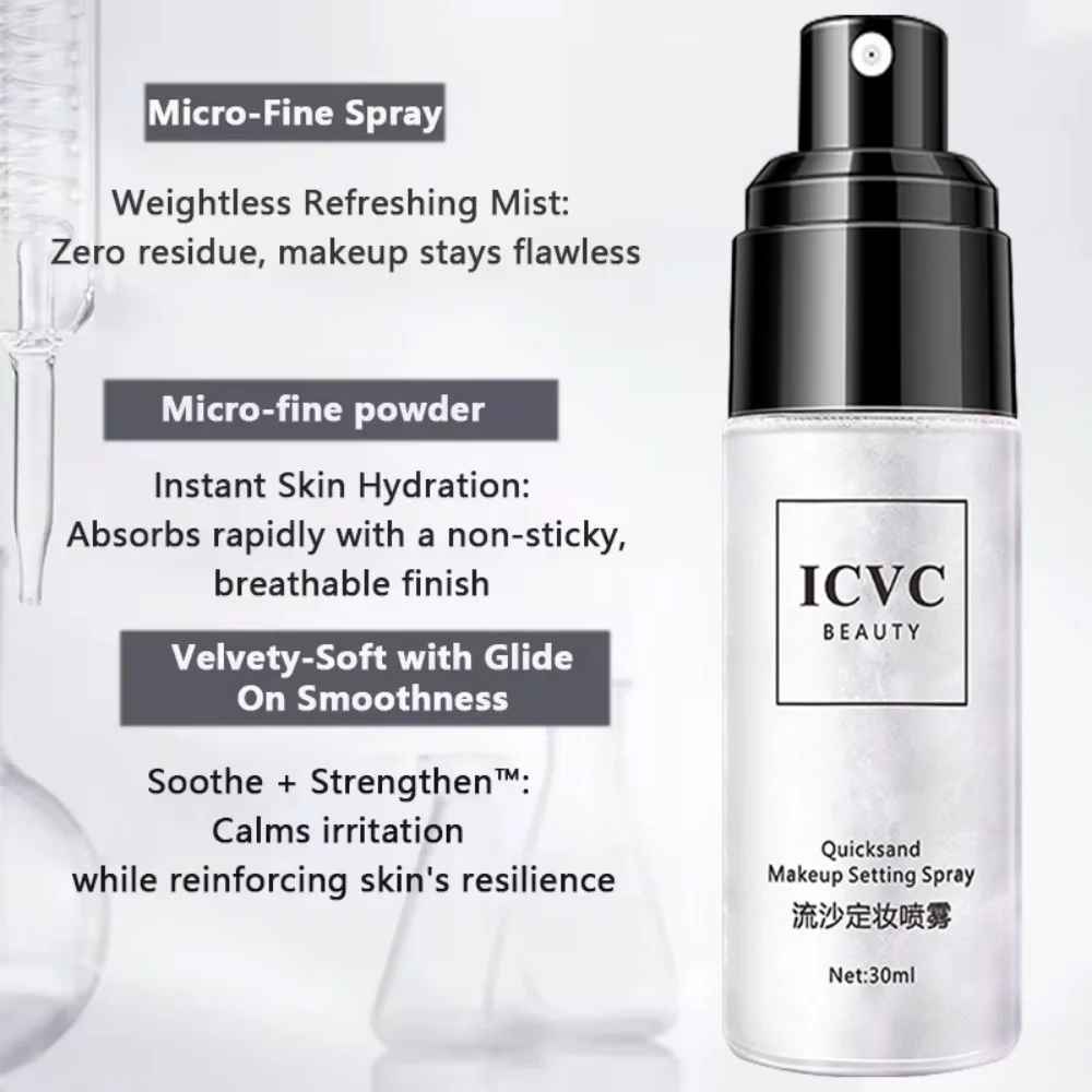 Makeup Fixer Setting Spray 30ML – Waterproof Long-Lasting Oil Control Mist-Makeup Setting Spray-Blushia