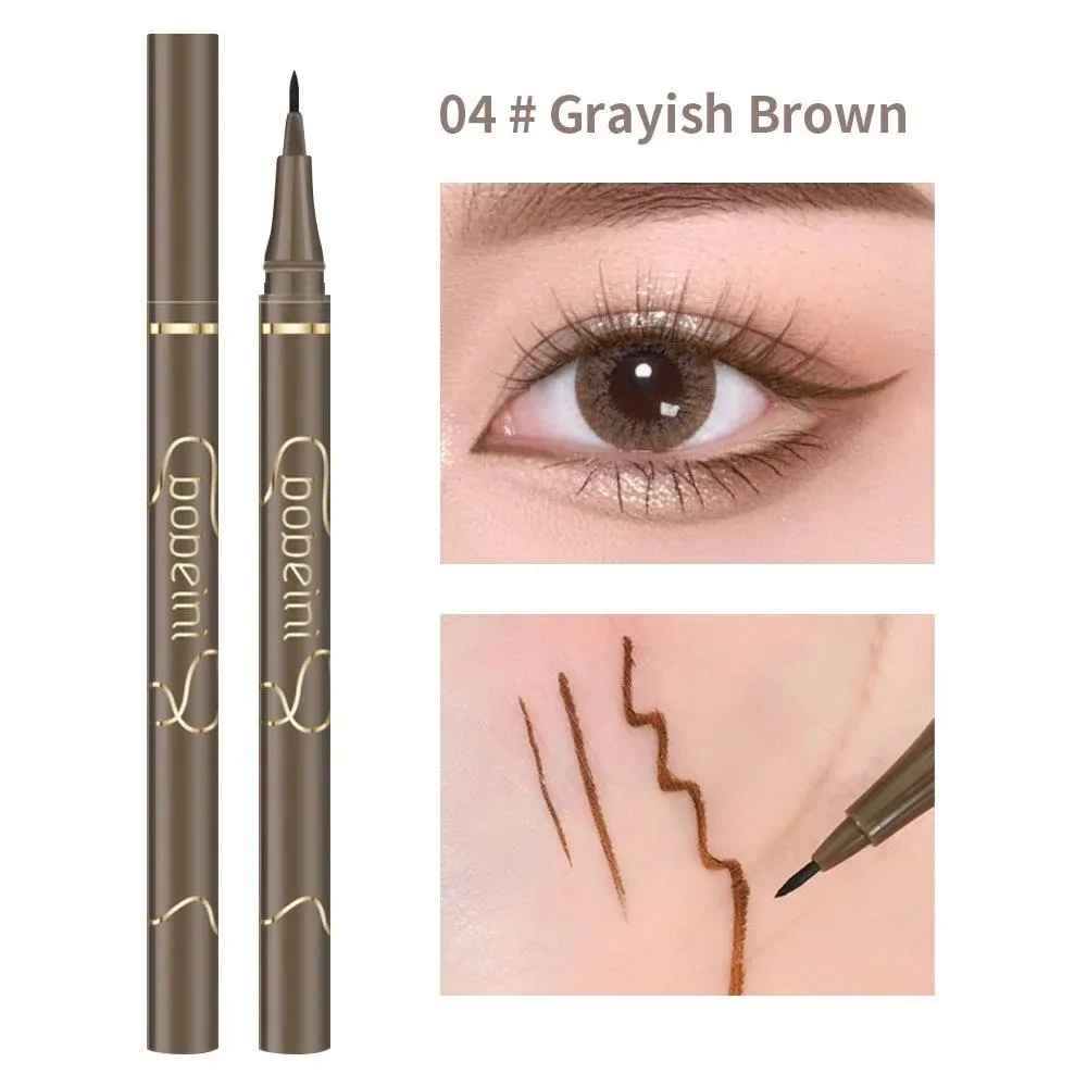 Ultra-Fine Liquid Eyeliner – Waterproof Quick-Dry Matte Black & Brown-Eyeliner-Blushia