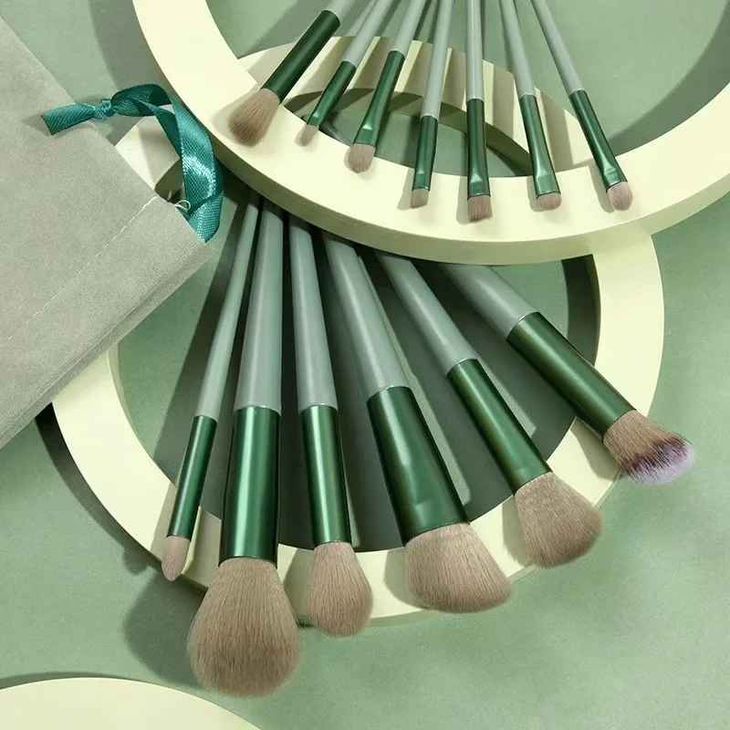 13-Piece Makeup Brush Set – Eyeshadow, Foundation & Blending Brushes for Women-Makeup Brushes-Blushia