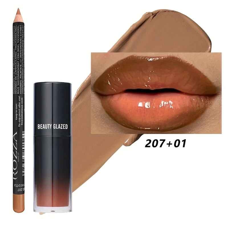 2-Piece Lip Liner & Lip Oil Set – Waterproof Long-Lasting Moisturising Combo-Lip Liner-Blushia
