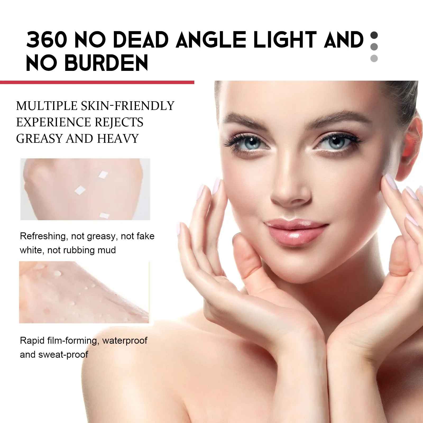 Facial Sunscreen Stick SPF 50+ Sunscreen Stick Refreshing Oil Control Sun Block-Sun Protection-Blushia