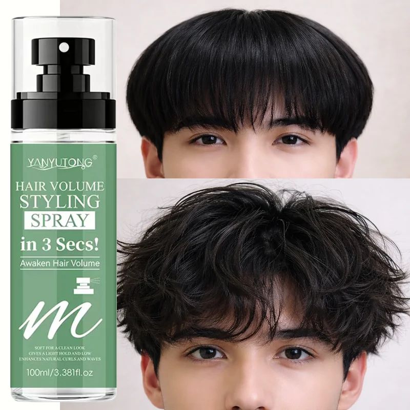 100ml 3-Second Styling Spray Densification & Voluminous Hair Wavy Curls Hairspray Styling Spray-Hair Styling-Blushia