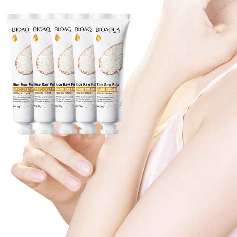 Rice Hand Cream – Hydrating, Nourishing & Brightening Hand Care-Hand & Foot Cream's-Blushia