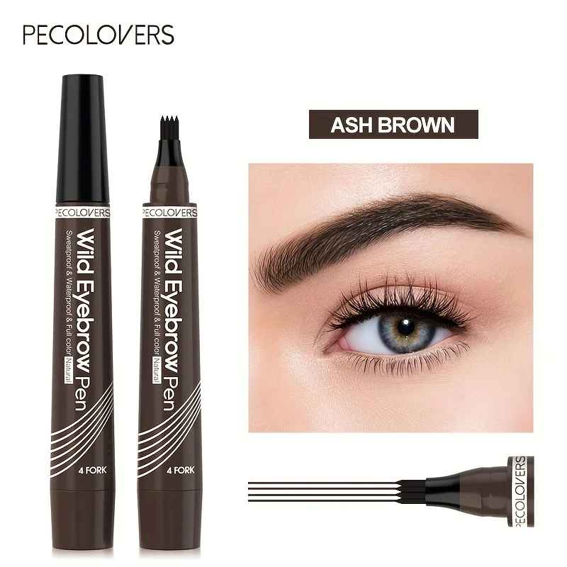 4-Tip Eyebrow Pen – Waterproof Microblading Brow Tattoo Pencil-Brows-Blushia