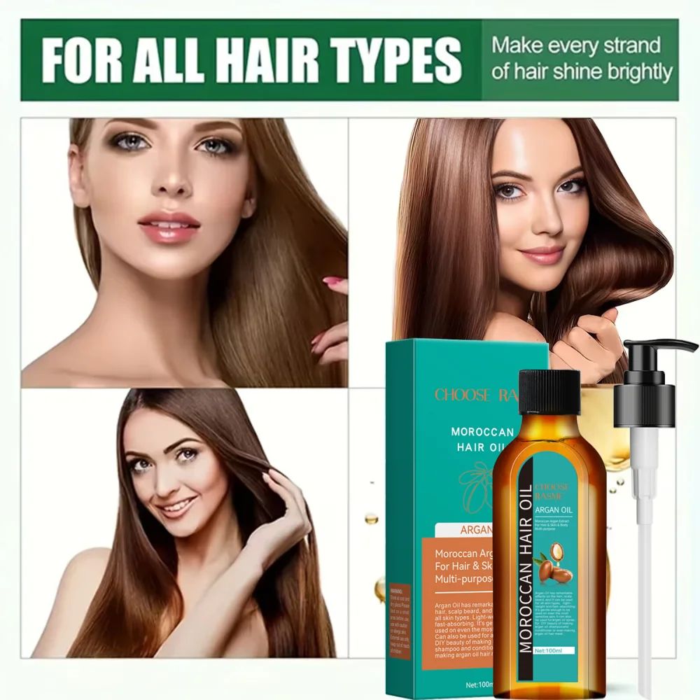 Hair Care Essential Oil – Prevents Dryness & Split Ends, Moisturizes & Softens-Hair Oil-Blushia