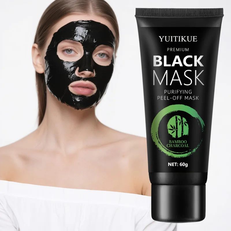 Bamboo Charcoal Blackhead Peel-Off Mask – Deep Cleansing Oil Control-Face Mask-Blushia