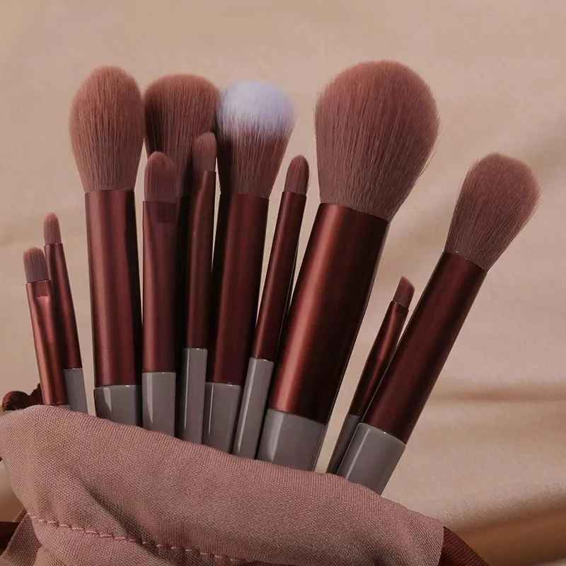 13-Piece Makeup Brush Set – Eyeshadow, Foundation & Blending Brushes for Women-Makeup Brushes-Blushia