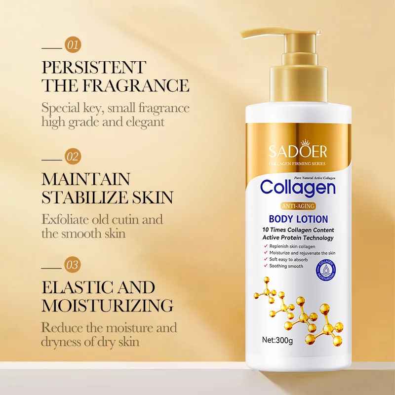 Collagen Milk Whitening Face & Body Cream – Moisturizing Skin Lotion-Face Moisturisers-Blushia
