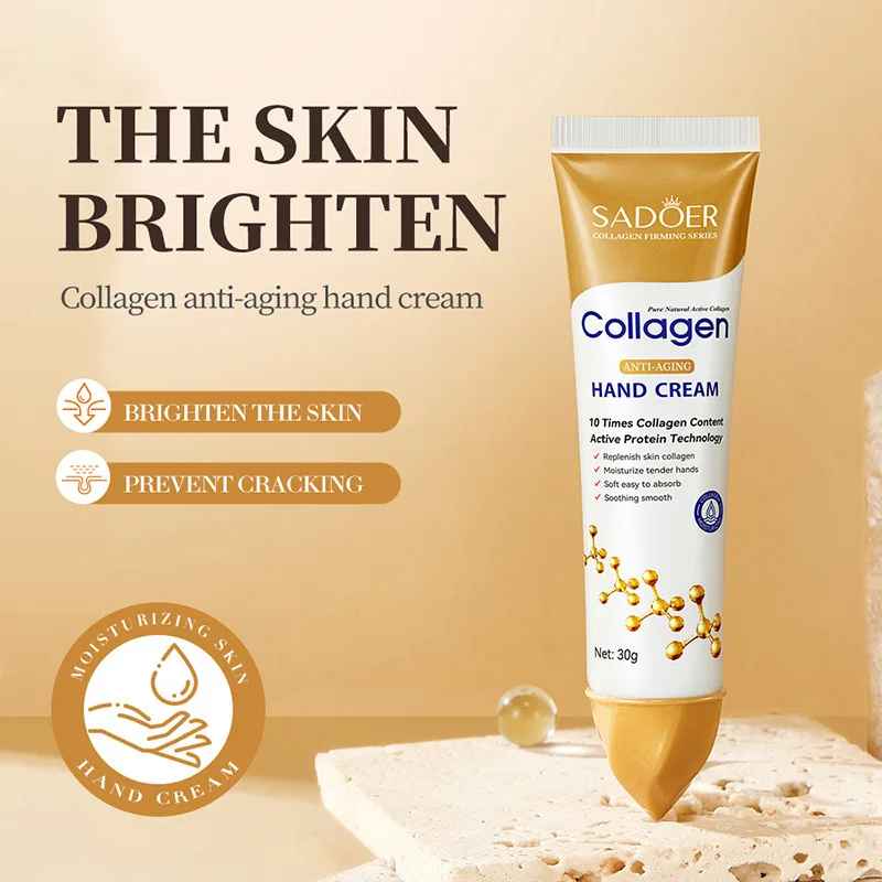 Collagen Hand Cream – Brightening, Hydrating & Firming Care-Hand & Foot Cream's-Blushia