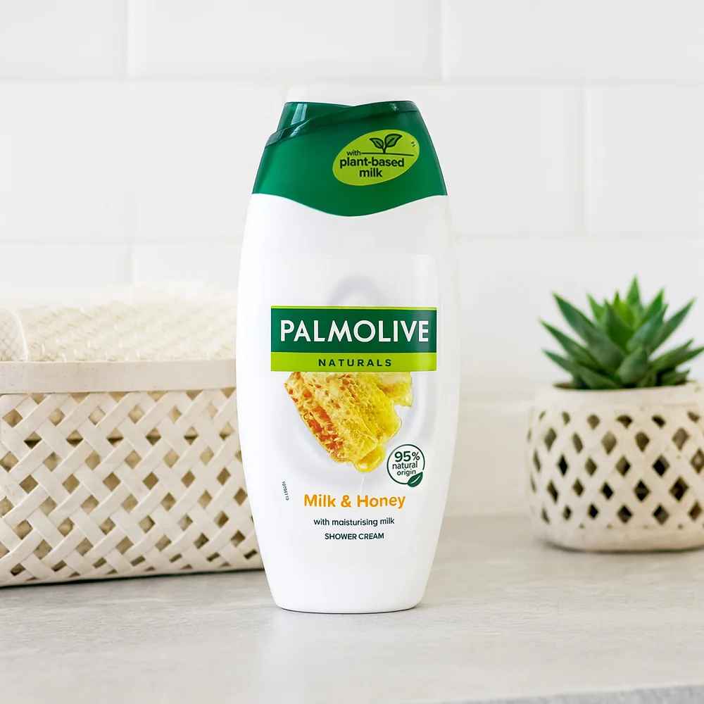 Palmolive Natural Shower Cream Milk & Honey Moisturising Body Wash Gentle Daily Skin Care-Body Wash-Blushia