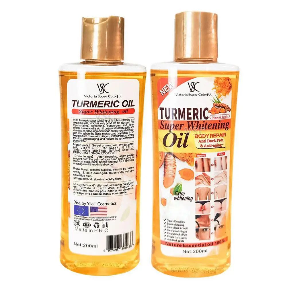 Turmeric Essential Oil – Facial & Body Massage Moisturizing Skin Care 200ML-Facial Oil-Blushia