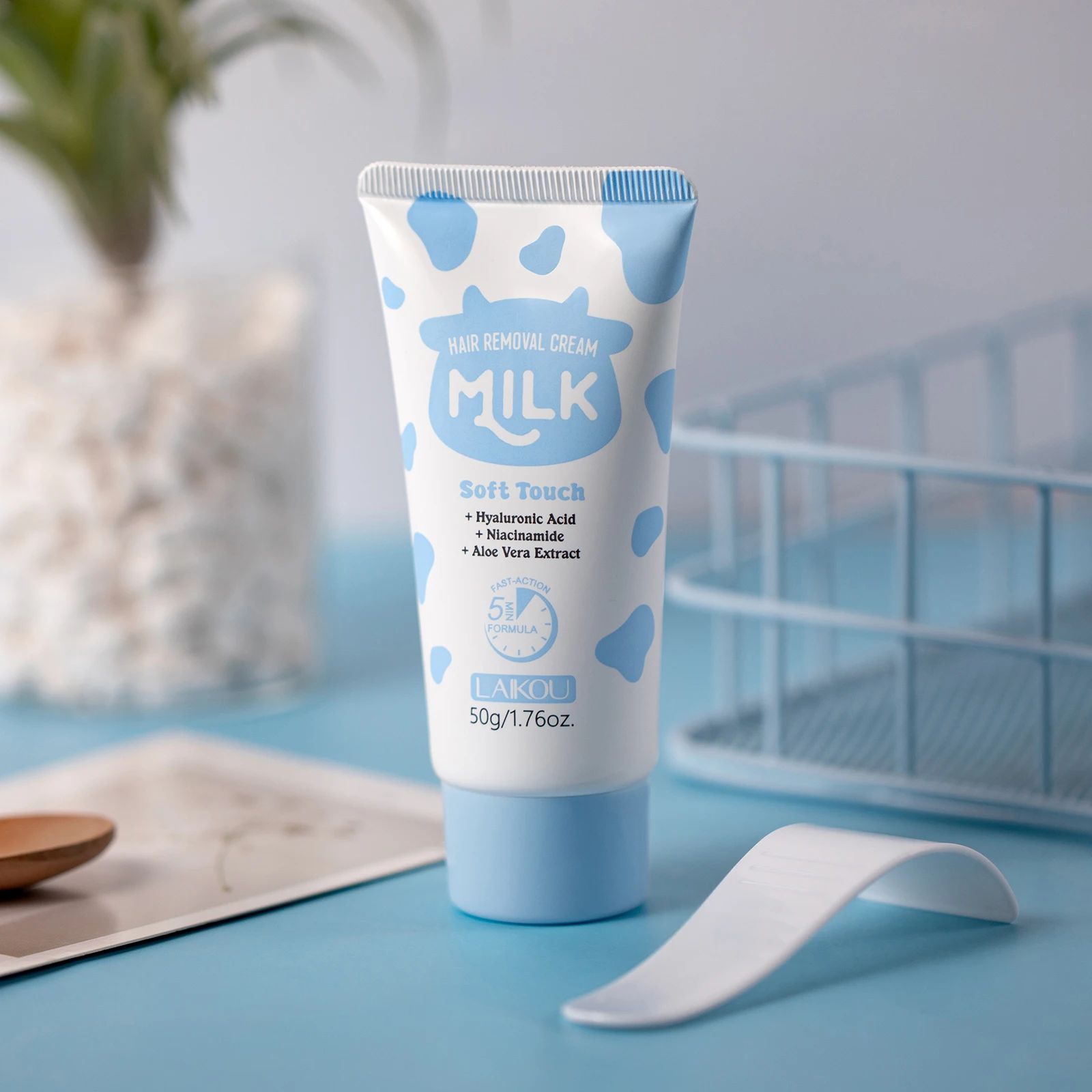 LAIKOU Milk Hair Removal Cream Gentle Depilatory Smooth Skin Treatment for Facial And Body Even Tone-Shaving-Blushia