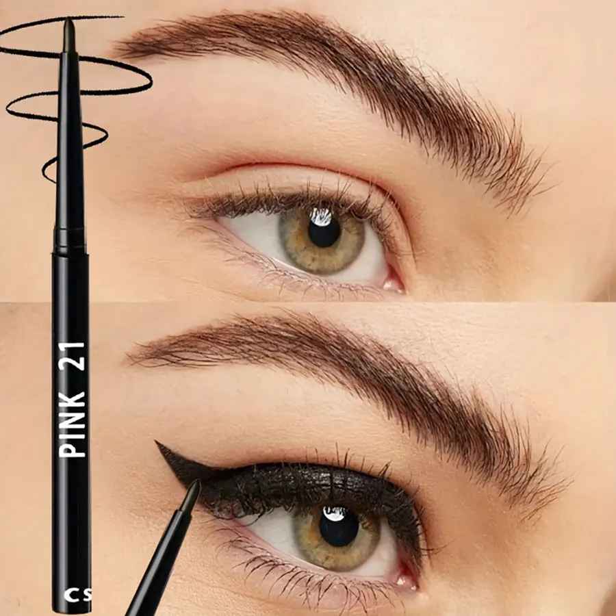 5-Pack Waterproof Eyeliner Pencil – Long-Lasting Smudge-Proof Black Liner-Eyeliner-Blushia