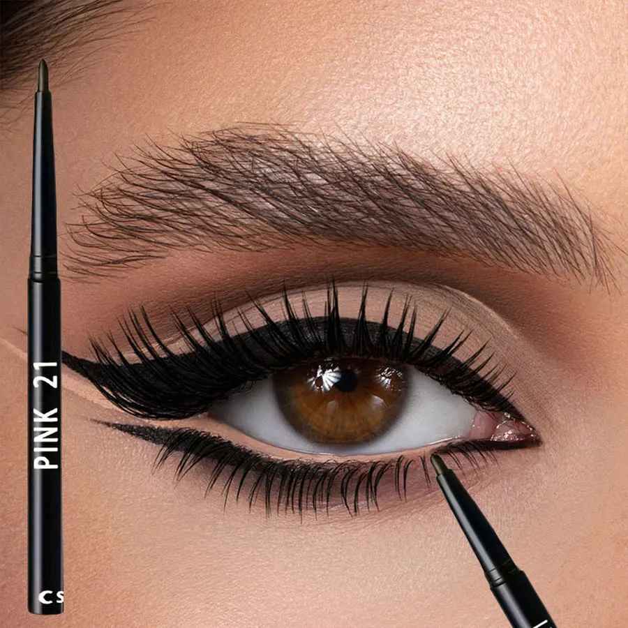 5-Pack Waterproof Eyeliner Pencil – Long-Lasting Smudge-Proof Black Liner-Eyeliner-Blushia