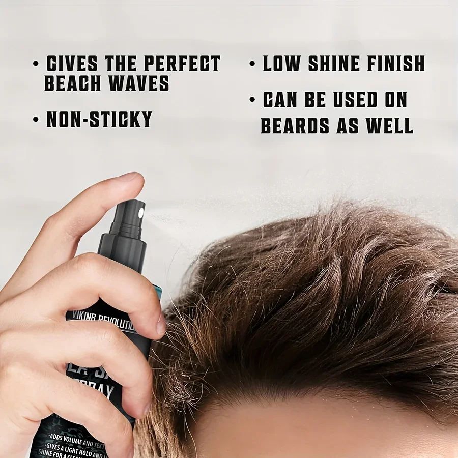 GZE Natural Sea Salt Spray for Hair Men & Women, Adds Instant Volume, Texture, Thickness, & Light Hold | Texturizing & Thickening-Hair Styling-Blushia