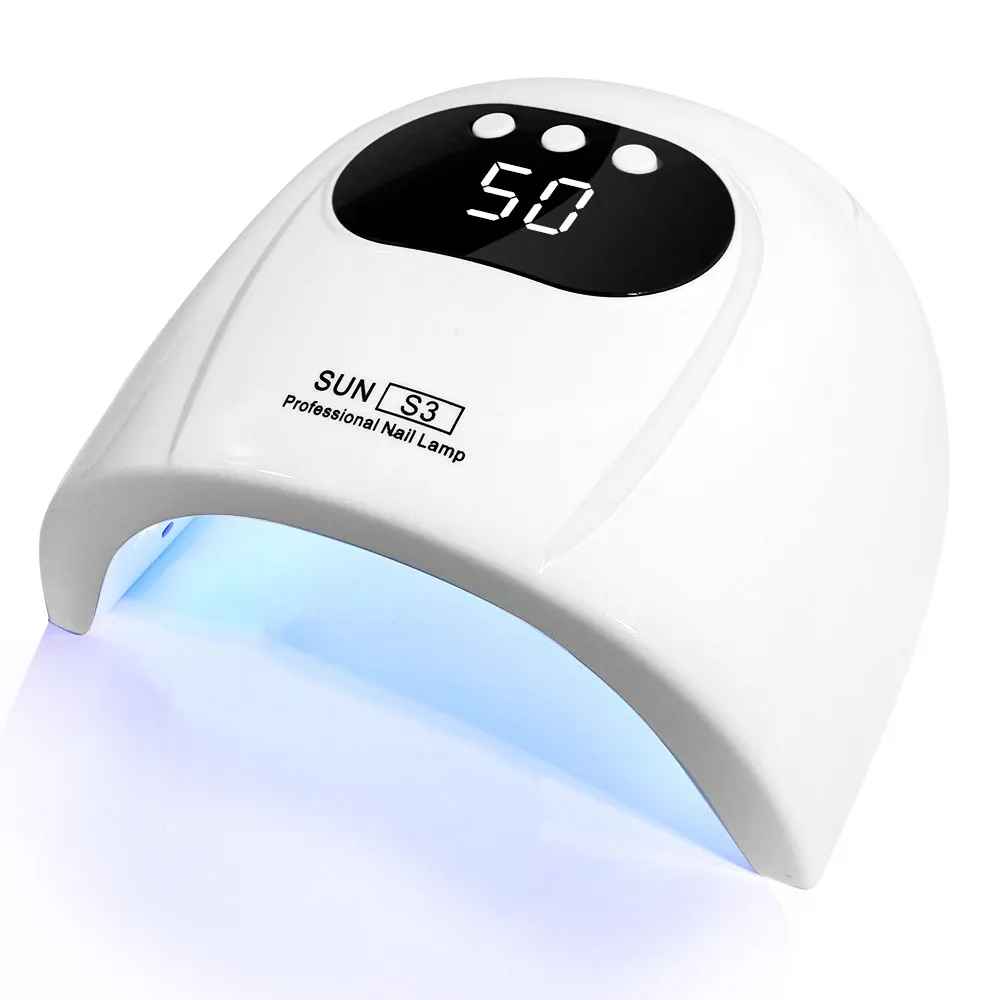 UV LED Nail Lamp for Gel Polish – Professional Gel Nail Dryer with LED Display & Sensor-Hand & Foot Accessories-Blushia