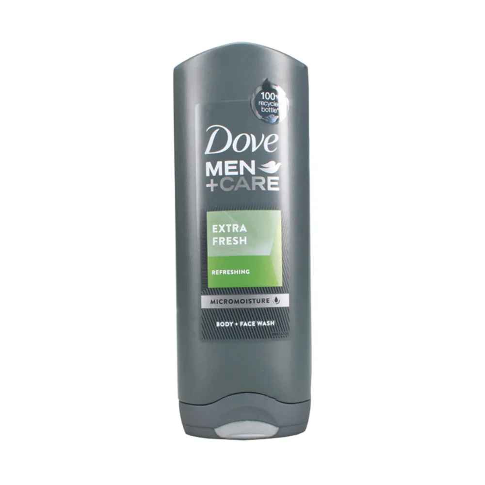 Dove Men+Care Body and Face Wash Extra Fresh Shower Gel with Micro Moisture for Cooling Hydration-Body & Face Wash-Blushia