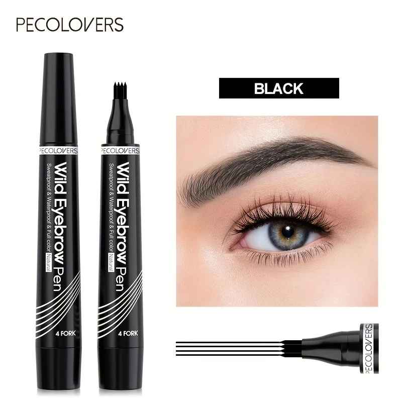 4-Tip Eyebrow Pen – Waterproof Microblading Brow Tattoo Pencil-Brows-Blushia