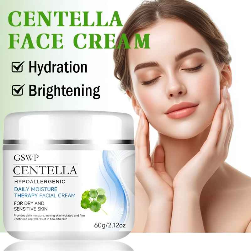 GSWP Centella Asiatica Moisturising Cream – Brightening & Radiance Boost-Face Moisturisers-Blushia