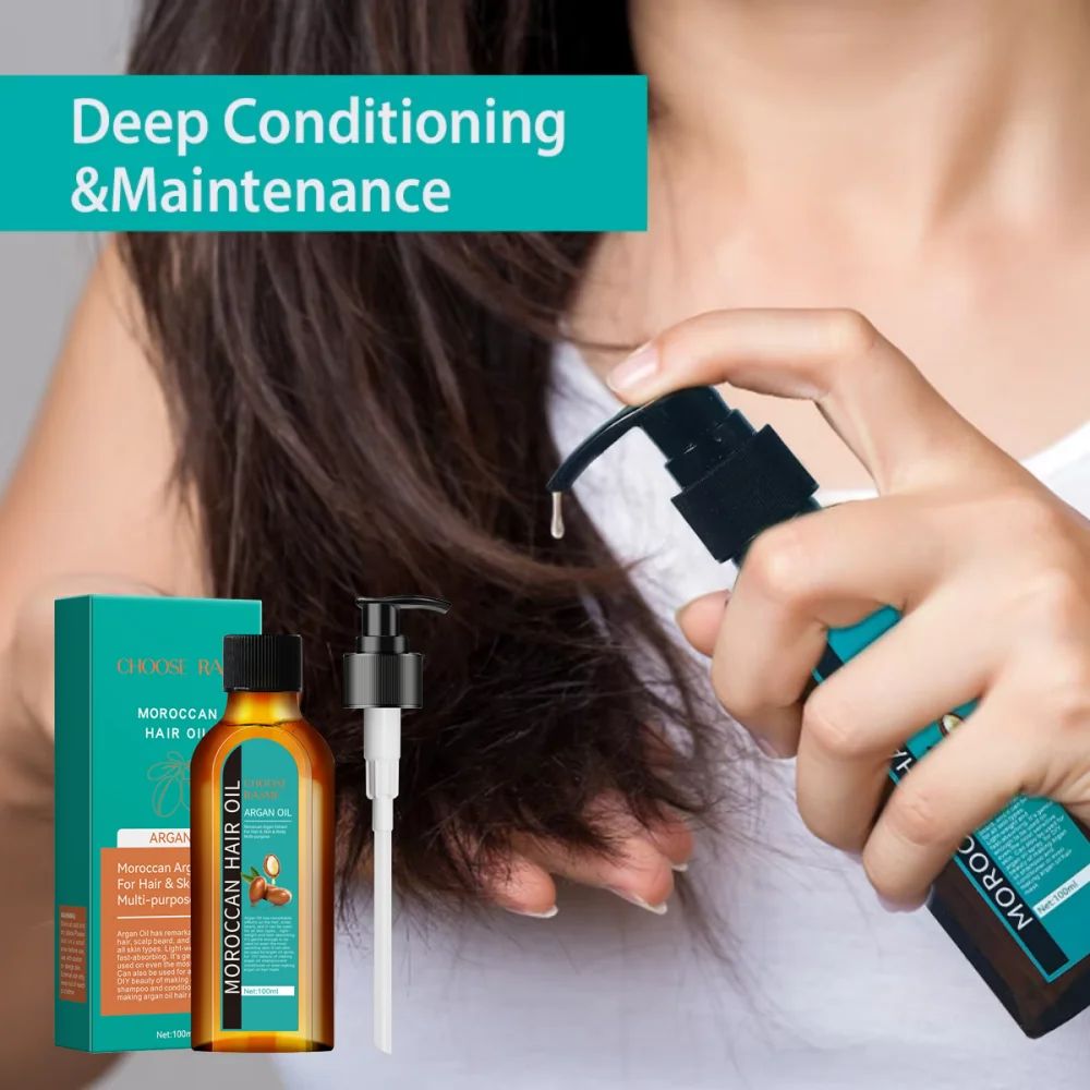Hair Care Essential Oil – Prevents Dryness & Split Ends, Moisturizes & Softens-Hair Oil-Blushia