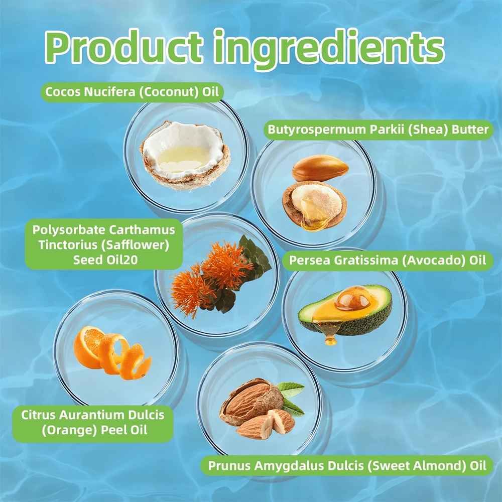 SUYARUN Organic Coconut Sugar Body Scrub Exfoliating & Moisturizing - Natural Spa Care-Body Scrub-Blushia