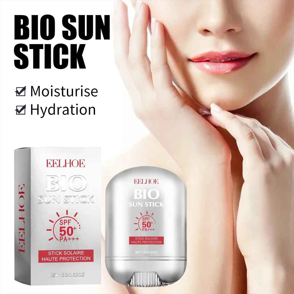 Facial Sunscreen Stick SPF 50+ Sunscreen Stick Refreshing Oil Control Sun Block-Sun Protection-Blushia