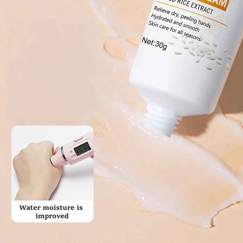 Rice Hand Cream – Hydrating, Nourishing & Brightening Hand Care-Hand & Foot Cream's-Blushia