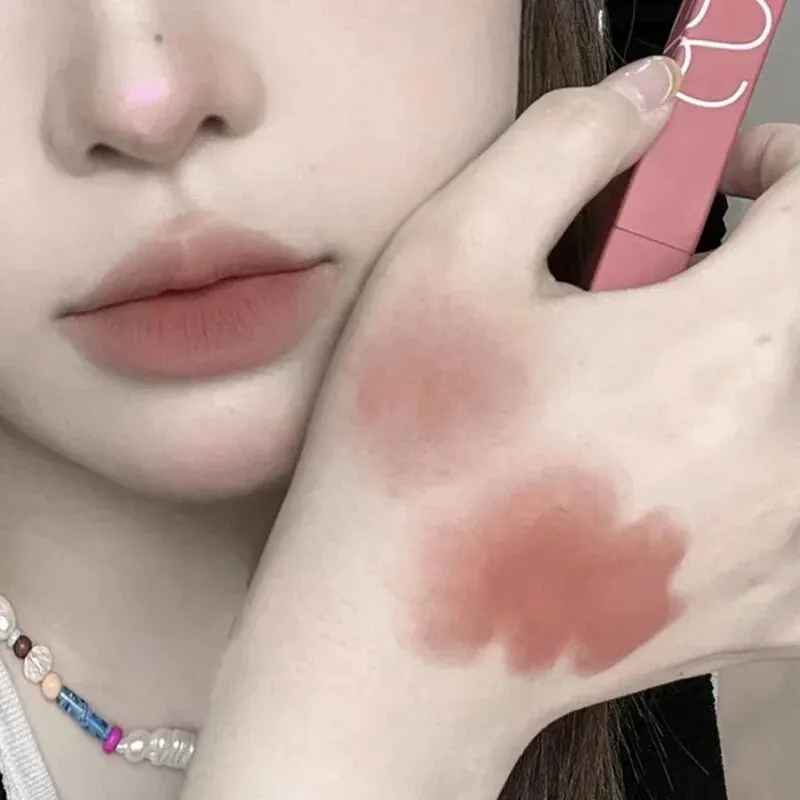 Thin Tube Matte Lipstick – Waterproof Long-Lasting Lip & Cheek Tint-Lipstick-Blushia