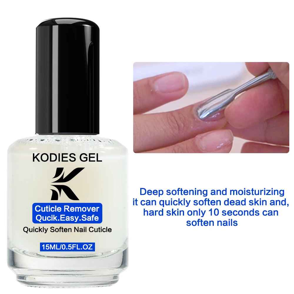 Cuticle Remover Gel 15ML – Nail Cuticle Softener & Manicure Care Treatment-Nail Care & Treatments-Blushia
