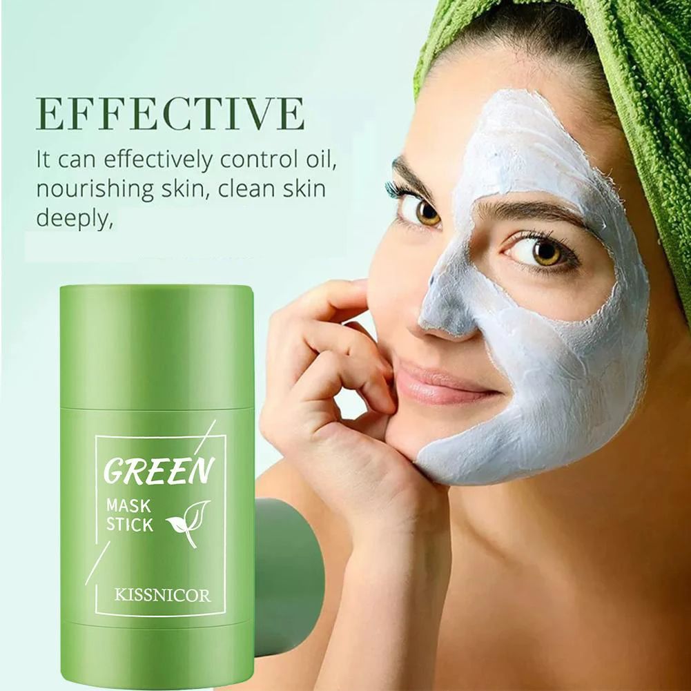 Green Tea Face Cleanse Stick Mask 40g – Deep Pore & Blackhead Remover-Blackhead Remover-Blushia