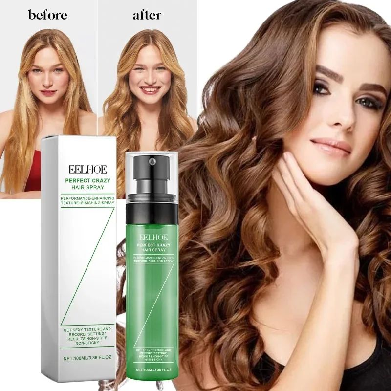 Fluffy Volumising Hair Spray Hair Thickening Refreshing Freshing Oil Control Frizz Treatment Firm Hold No Wash Dry Hair Spray-Hair Styling-Blushia