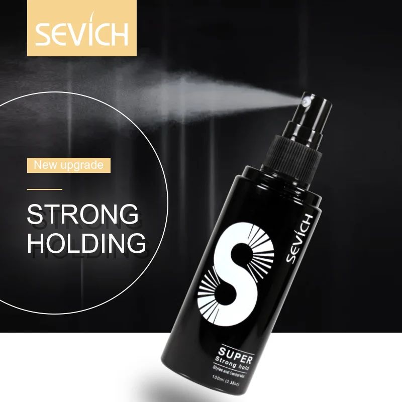 Sevich 100ml Fashion Hair Styling Spray Daily Use Unisex Strong Fixing Hair Building Fiber Quick Disposable Hair Hold Spray-Hair Styling-Blushia