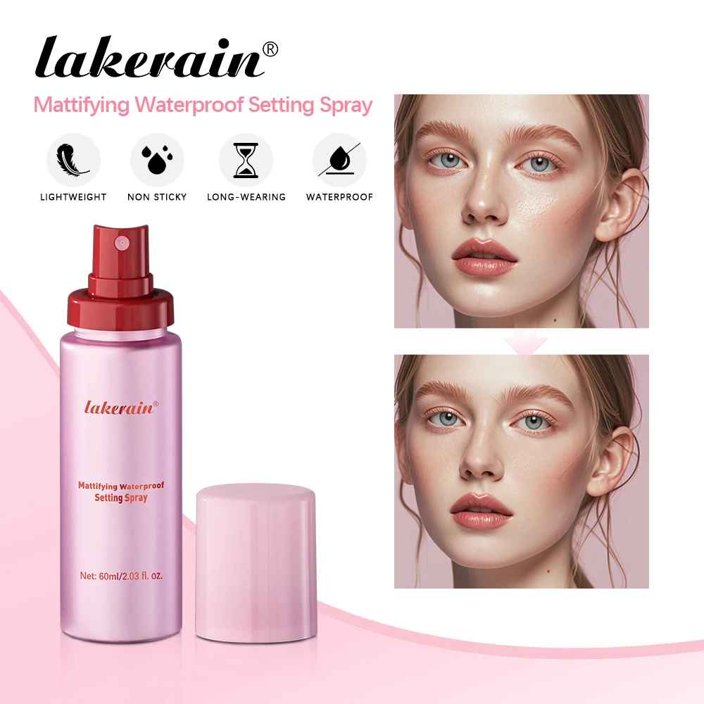Mattifying Waterproof Setting Spray – Oil Control Long-Lasting Makeup Fixer-Makeup Setting Spray-Blushia