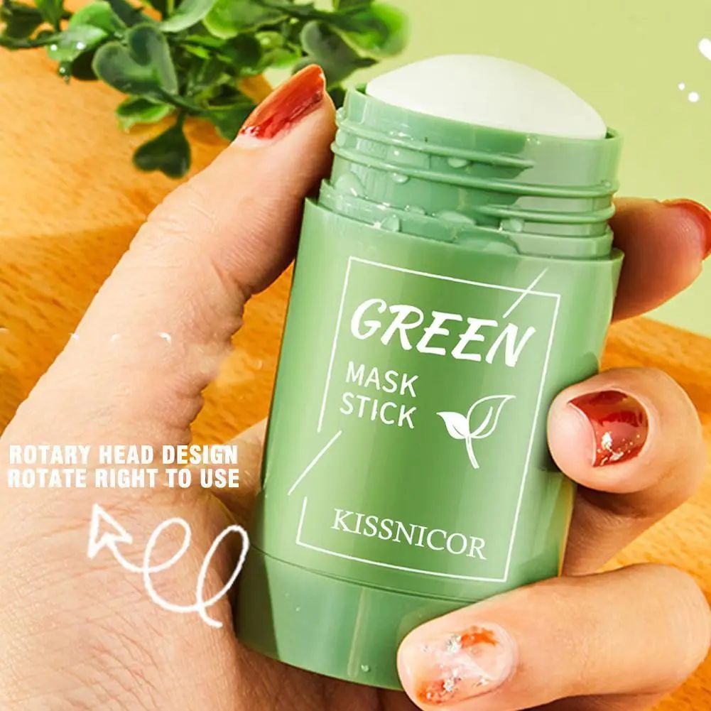 Green Tea Face Cleanse Stick Mask 40g – Deep Pore & Blackhead Remover-Blackhead Remover-Blushia