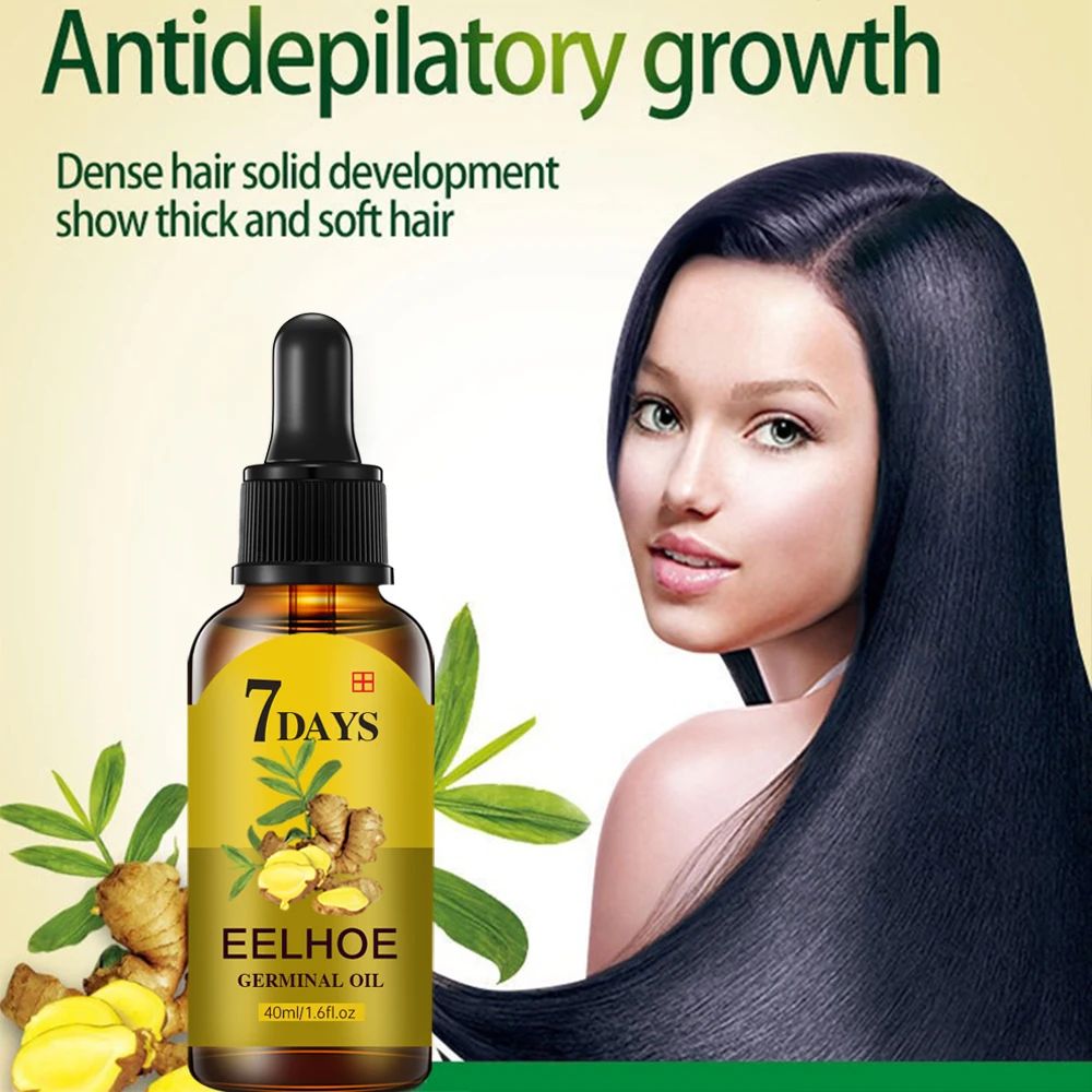 40ml Hair Growth Serum – Fast Growing Hair Essential Oil for Dense Regrowth & Ginger Hair Regeneration-Hair Serum-Blushia