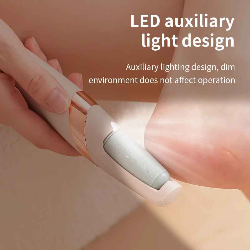 Foot Callus Remover Grinder, Automatic Pedicure Dead Skin Remover for Smooth Feet-Foot Callus Remover-Blushia