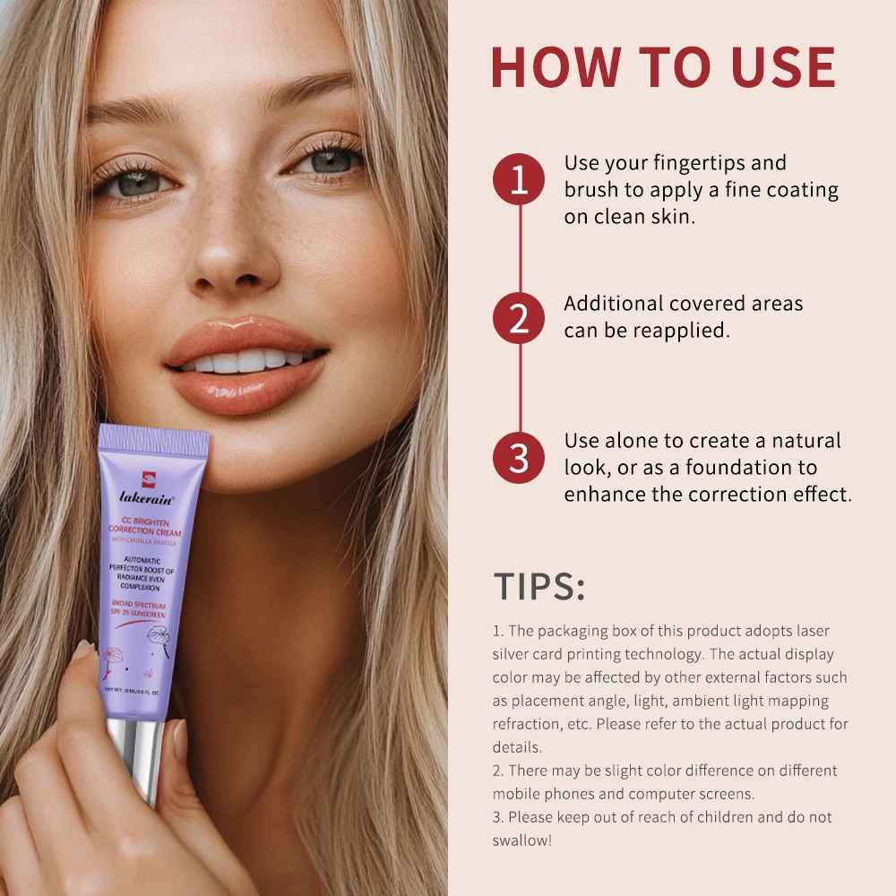 CC Cream with Centella – Moisturising Colour Correcting Magic Foundation for Flawless Skin-CC Cream-Blushia