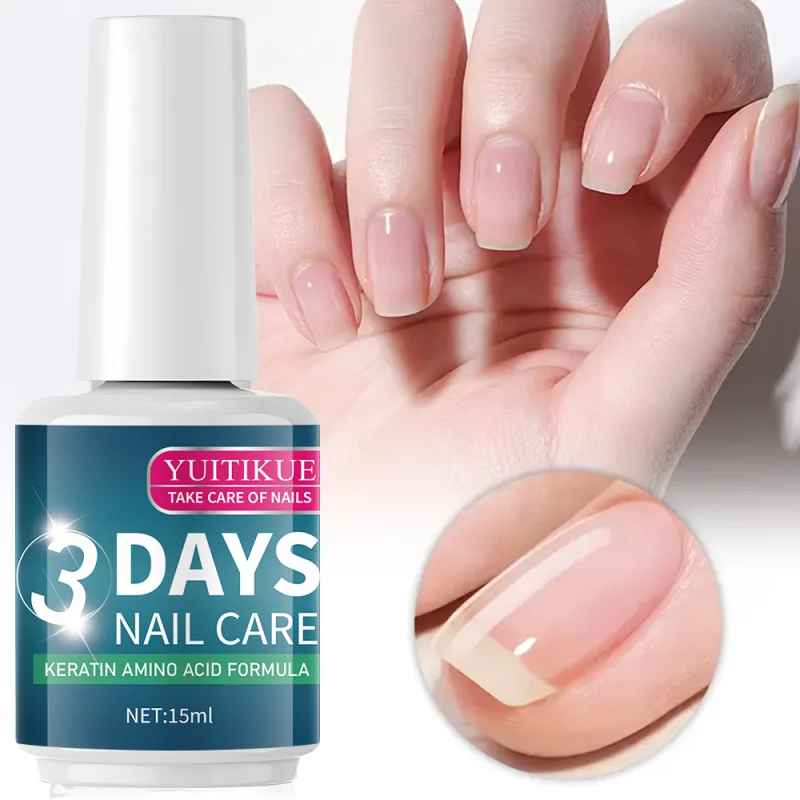 3-Day Nail Care Treatment Polish – Keratin & Amino Acid Nail Strengthener-Nail Care & Treatments-Blushia