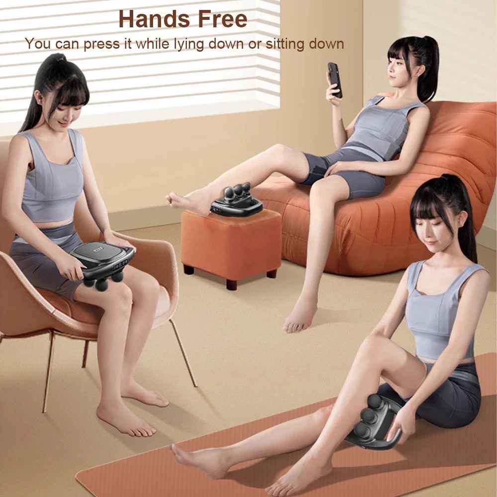 Professional Fascia Massage Gun – Muscle Relief for Back, Shoulders & Full Body-Body Care Devices-Blushia